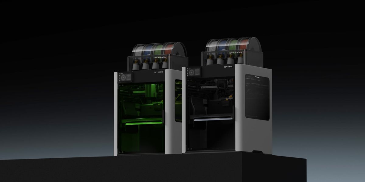 Bambu Lab H2D — FDM · Dual-nozzle printing