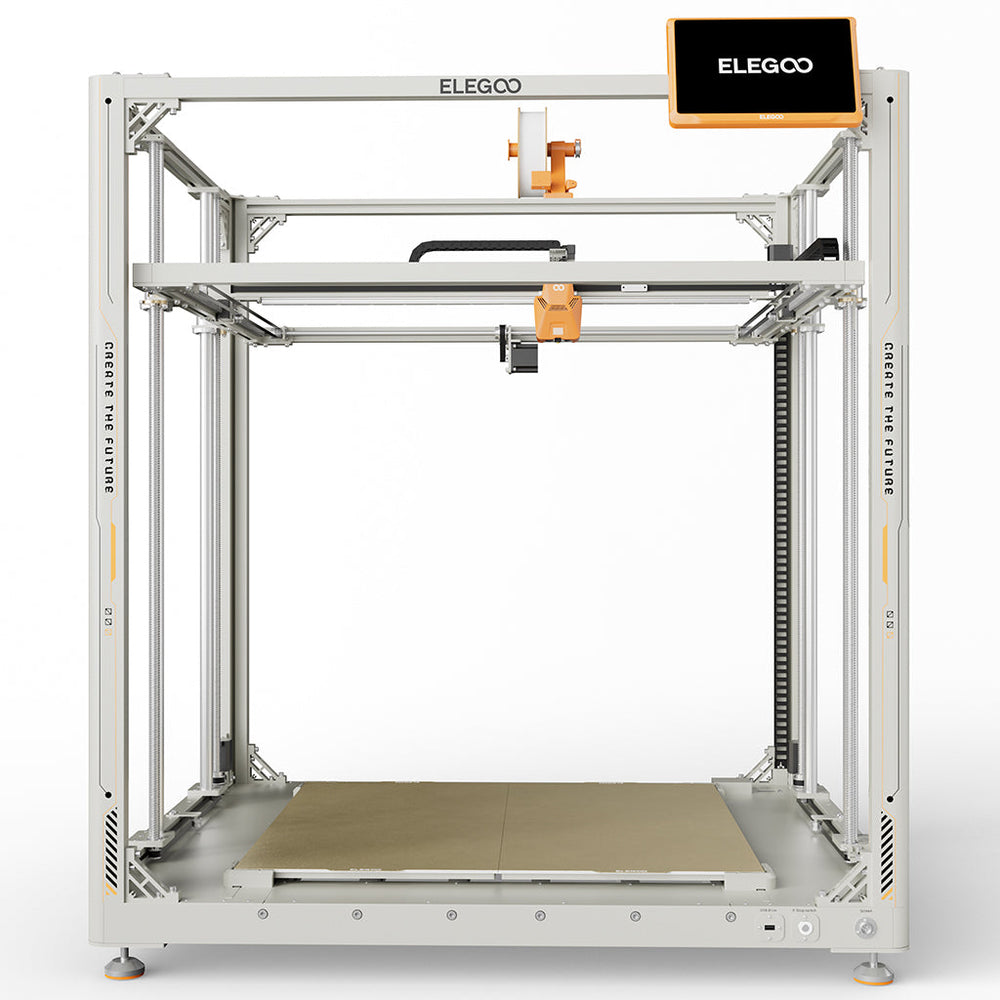 ELEGOO OrangeStorm Giga — Large-format FDM · 800 × 800 × 1000 mm